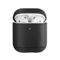 جراب Uniq Terra المصنوع من الجلد الطبيعي لسماعات AirPods (أسود)