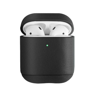 Uniq Terra Genuine Leather AirPods Case (Black)