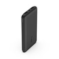 Belkin Portable Charger, USB C Power Bank 10000 mAh w/ 2xUSB-A Ports, 15W w/ Type-C to Type-A Cable Black