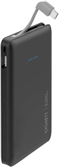 بطارية شحن محمولة Cygnett ChargeUpPocket8K بسعة 8000 مللي أمبير/ساعة وقوة 2.1 أمبير مع كابل USB-C