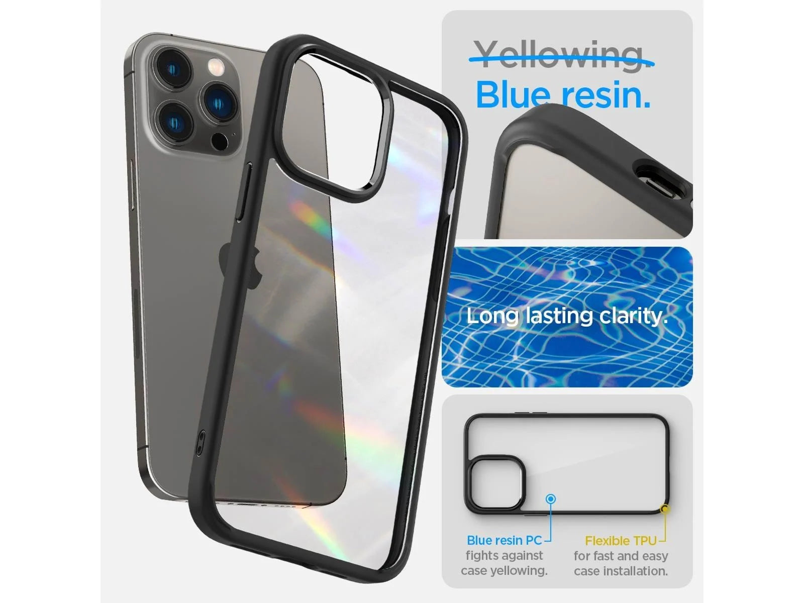 Spigen Case for iPhone 14 Pro(6.1)-Matte Black