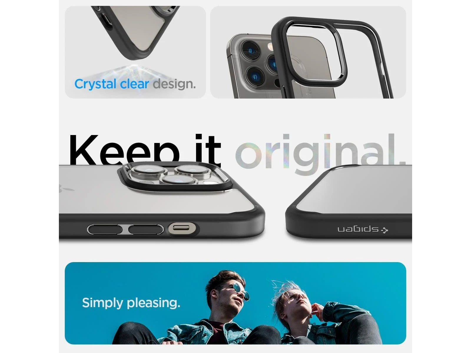 Spigen Case for iPhone 14 Pro(6.1)-Matte Black