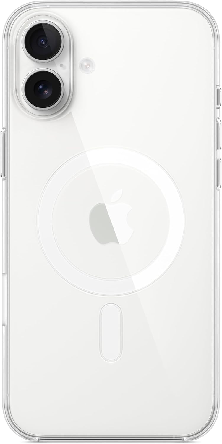 جراب شفاف لجهاز Apple iPhone 16 Plus مع MagSafe وميزة التحكم في الكاميرا 