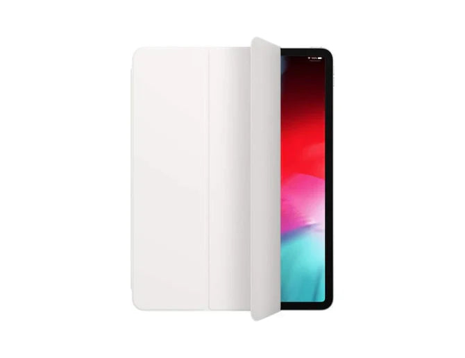 غطاء Apple Smart Folio لجهاز iPad Pro مقاس 12.9 بوصة (الجيل الثالث) | اللون: أبيض 