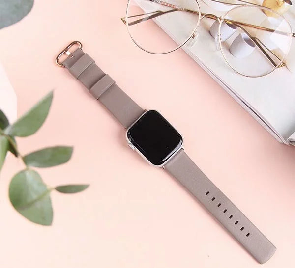 Uniq Mondain Apple watch 4 Genuine Leather strap 44mm – Sand Beige