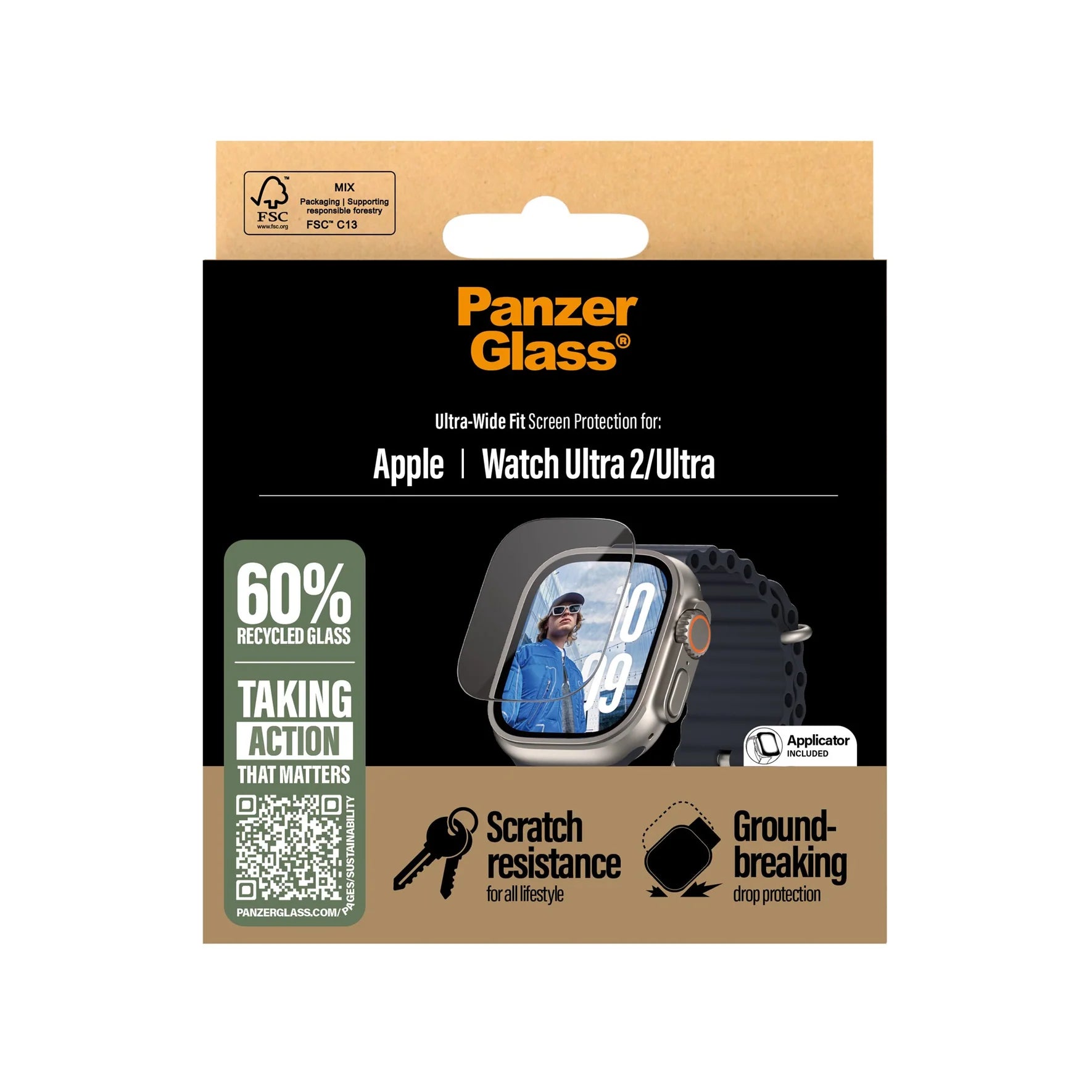 PG Apple Watch Ultra 2 UWF Screen Protector