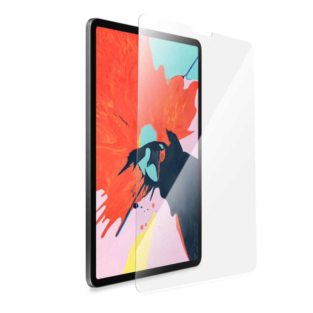 واقي شاشة Torrii BodyGlass من الزجاج المقوى لجهاز iPad Pro 12.9 M1 (2021)، iPad Pro 12.9 (2020)، iPad Pro 12.9 (2018)