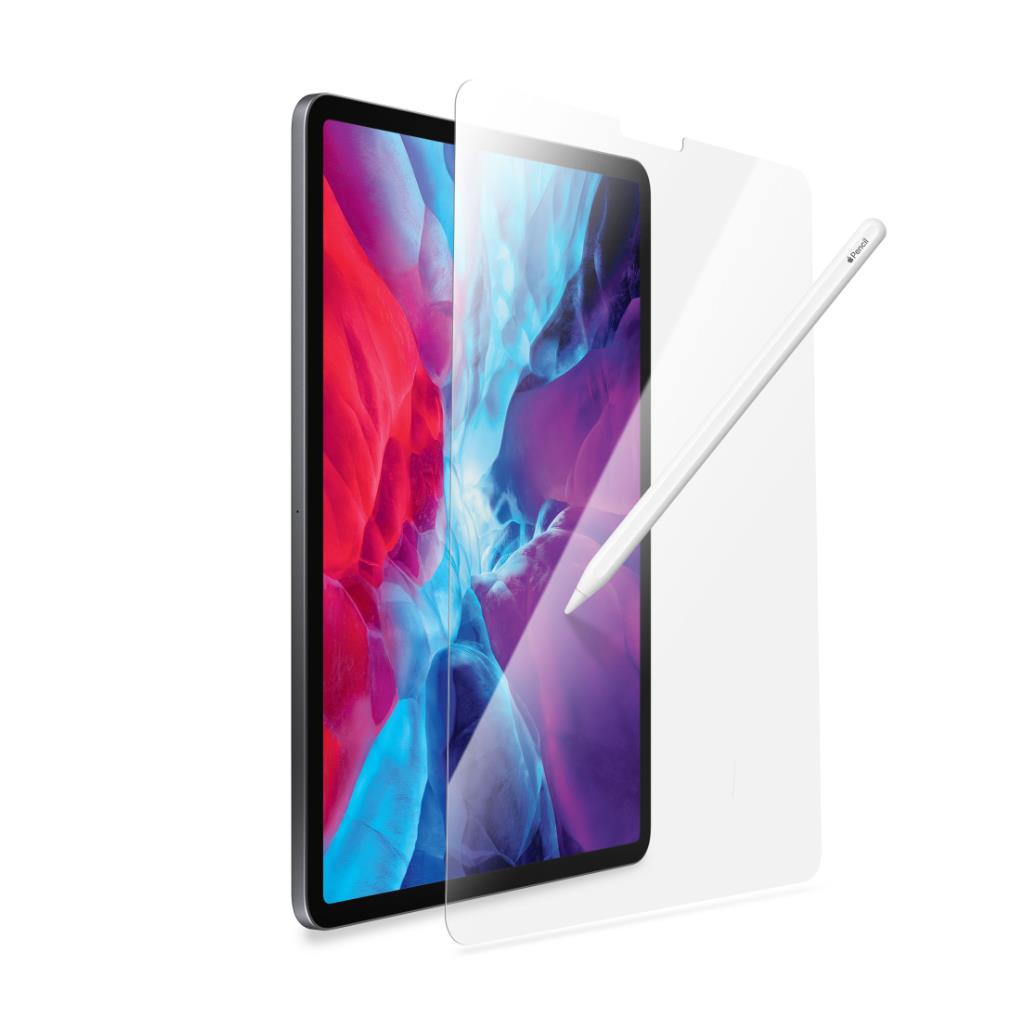 واقي شاشة Torrii BodyGlass من الزجاج المقوى لجهاز iPad Pro 12.9 M1 (2021)، iPad Pro 12.9 (2020)، iPad Pro 12.9 (2018)