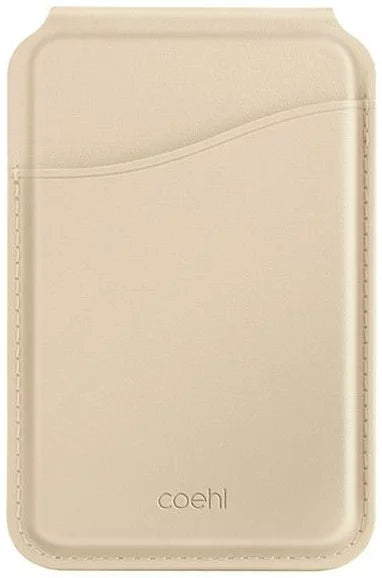 UNIQ Coehl Esme magnetic wallet with mirror and stand cream