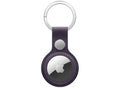 Apple AirTag FineWoven Key Ring in Midnight Purple - MGG04ZM/A