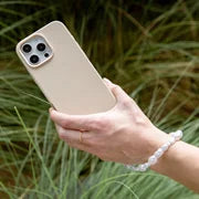 UNIQ Coehl Perla Handstrap universal hand phone strap white pearl