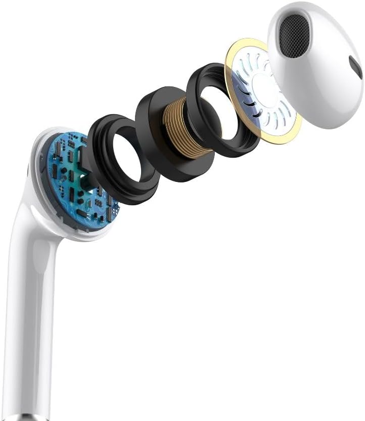 Riversong Airfly L2 True Wireless Stereo Earbuds – ENC, 30H Playtime, Touch Control, Sweatproof – White