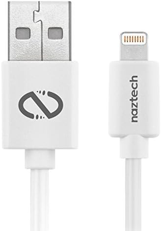 كابل شحن ومزامنة MFi Lightning معتمد من Apple من Naztech بطول 6 أقدام 
