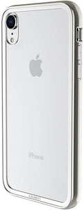 جراب Cygnett Ozone 9H من الزجاج المقوى مع مصد مدمج لهاتف Apple iPhone XR - أبيض
