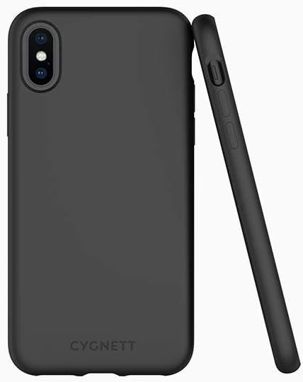 جراب Cygnett Skin Soft Touch Feel لهاتف Apple iPhone XS Max - أسود