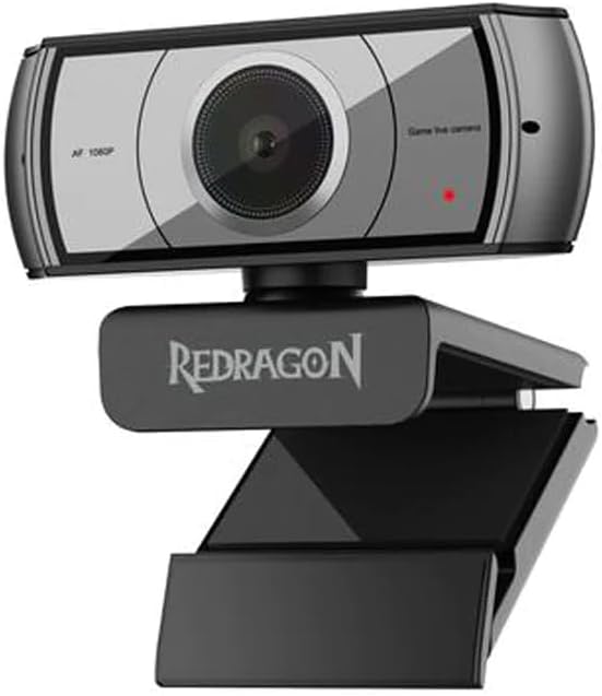 Redragon APEX GW900 1080P 30 FPS Webcam with Clip