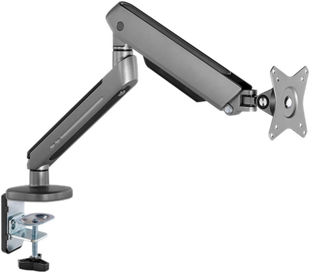 Twisted Minds Premium Gaming Monitor Arm with RGB Lighting Grey