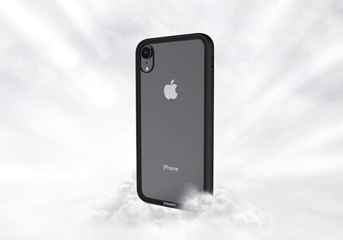 غطاء حماية زجاجي من سيجنت أوزون - أسود - آيفون Xr 