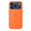 iPhone 17 Pro Silicone Case with MagSafe – Orange
