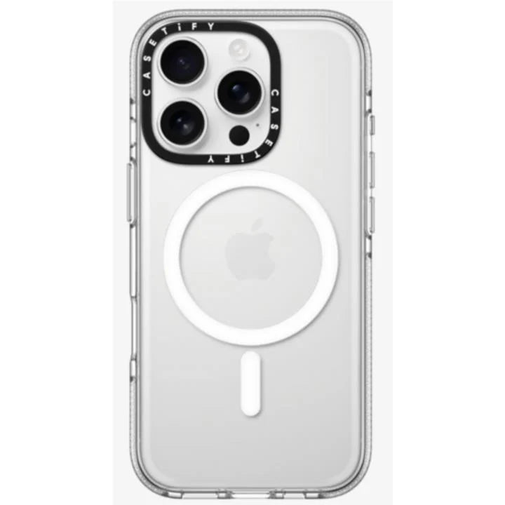 جراب Casetify الشفاف لجهاز iPhone 16 Pro