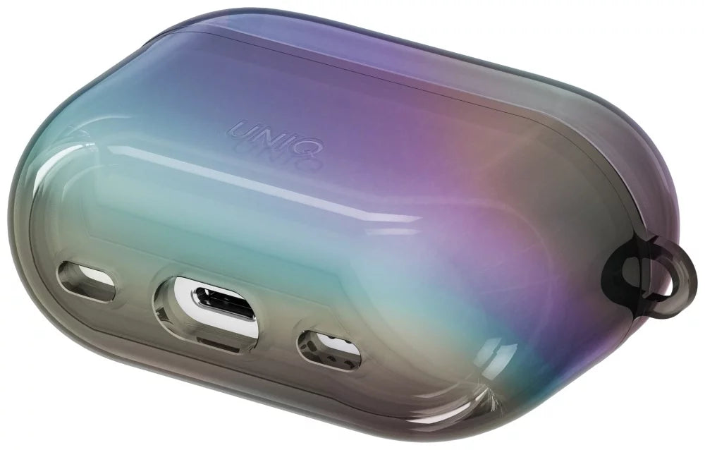 UNIQ Case Iridescia for AirPods Pro 2 Hang Case midnight quartz