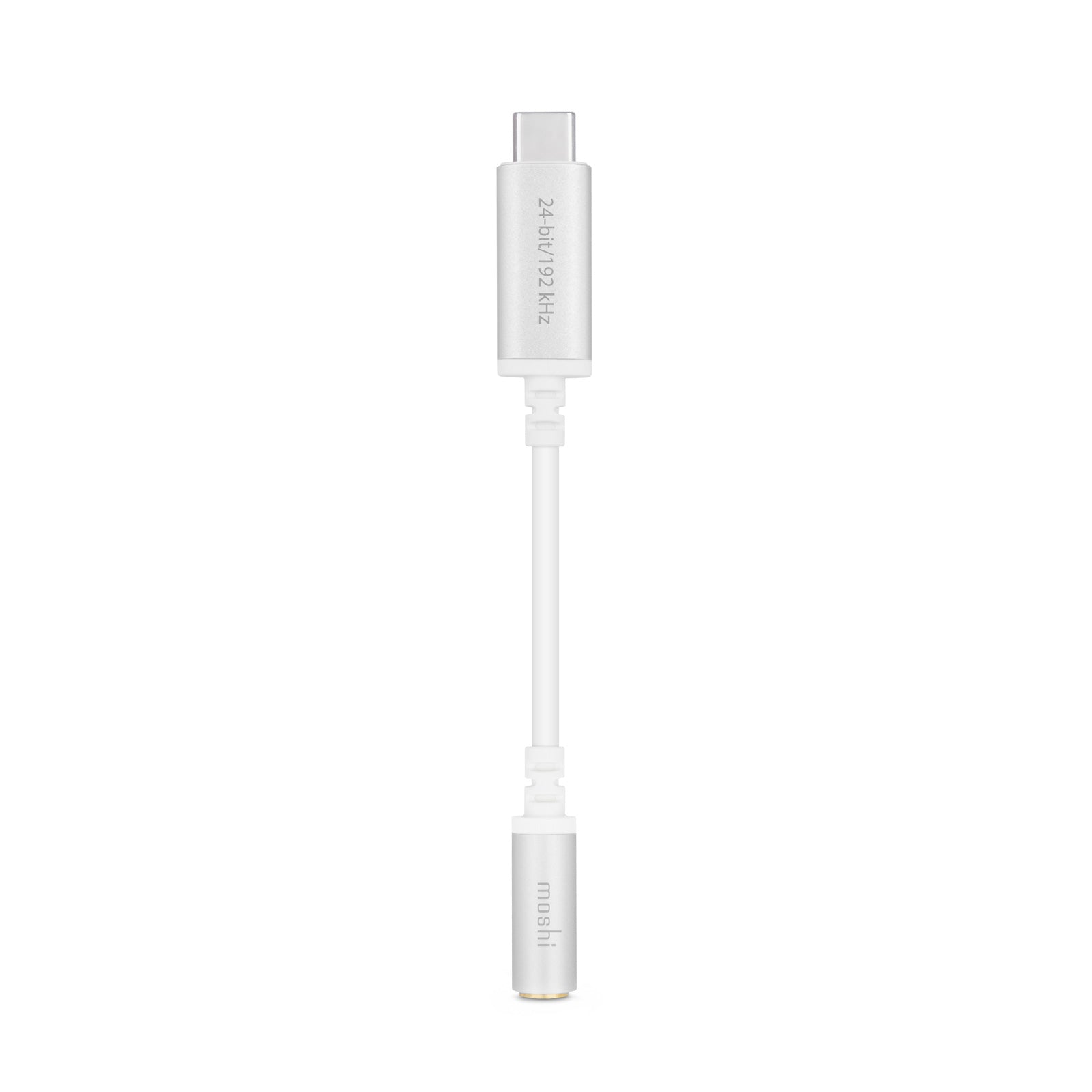 Moshi Digital Audio Adapter - Silver 4.3in USB-C to 3.5mm