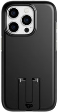 Tech21 EvoCrystal Kick w/MagSafe for IP 15 Pro - Obsidian Black
