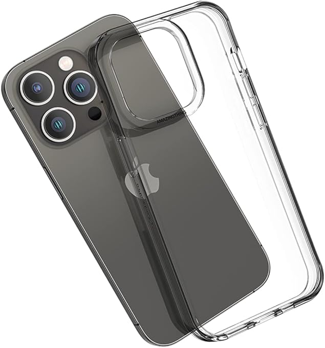 غطاء AMAZINGthing Minimal لهاتف iPhone 2022 (6.7″ Pro Max) - أسود