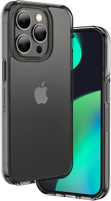 غطاء AMAZINGthing Minimal لهاتف iPhone 2022 (6.7″ Pro Max) - أسود