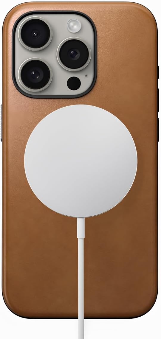 NOMAD - Modern Leather Case - iPhone 16 Pro Max | English Tan-C Leather