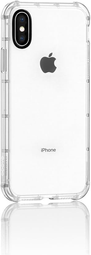مجموعة AIR Edge لهاتف iPhone X (شفاف للغاية) حواف وزوايا مبطنة هندسيًا تعمل على تشتيت الصدمات الناتجة عن السقوط غير المتوقع.