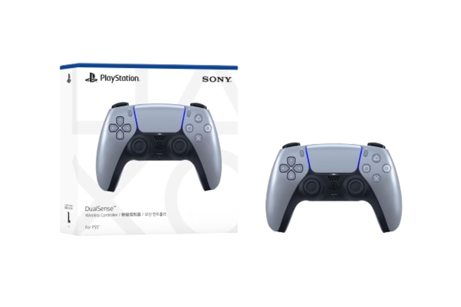 وحدة تحكم لاسلكية PlayStation DualSense® - رمادي مموه
