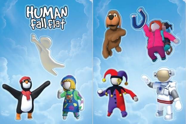 مجموعة أحلام Human Fall Flat - PS5