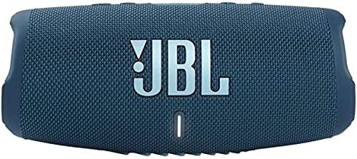 JBL Charge 5 - Portable Bluetooth Speaker with Megen Hardshell Travel Case with IP67 Waterproof and USB Charge Out (Blue)