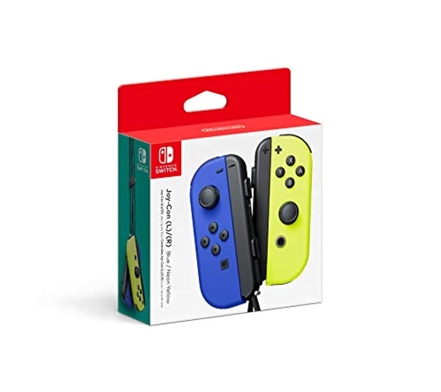 وحدة تحكم Joy-Con باللون الأزرق / الأصفر النيون (LR) من Nintendo - Switch