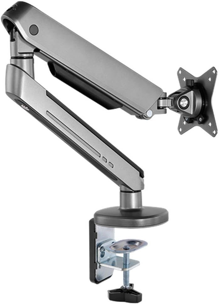 Twisted Minds Premium Gaming Monitor Arm with RGB Lighting Grey