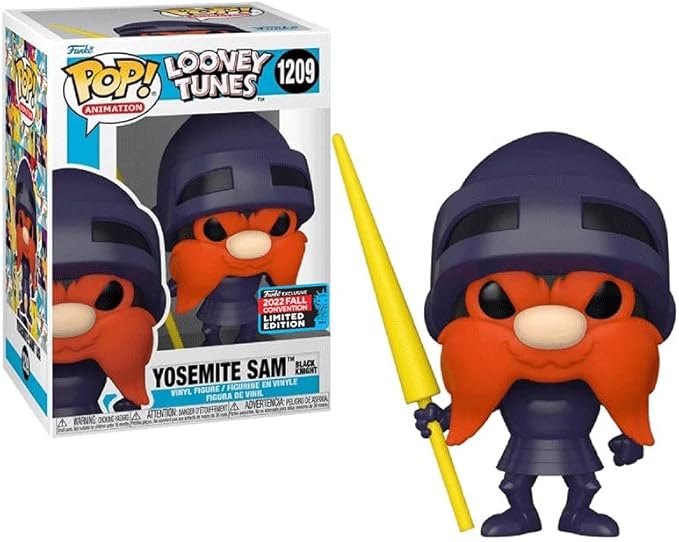 Pop! Animation: Looney Tunes – Yosemite Sam (Black Knight) NYCC '22 Exclusive