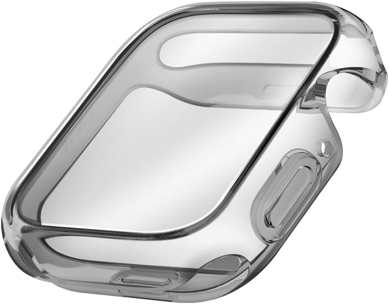 UNIQ Garde 45mm Hybrid Watch Case with Screen Protector - Tinted Grey