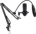 Twisted Minds W104 Professional Gaming USB Condenser Microphone – Black
