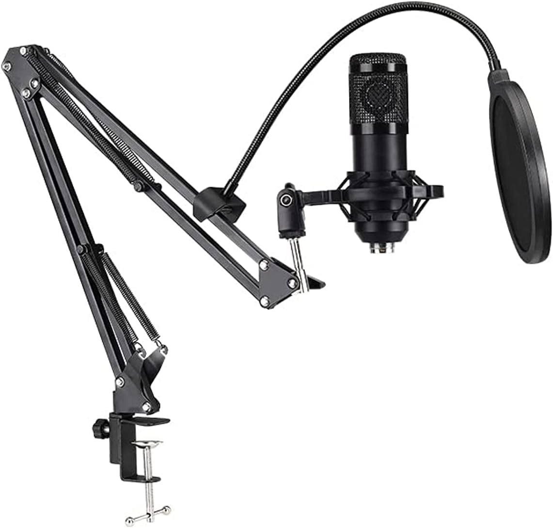 Twisted Minds W104 Professional Gaming USB Condenser Microphone – Black