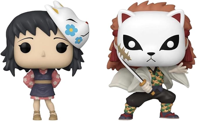 Pop! Animation: Demon Slayer – Makomo & Sabito 2‑Pack (NYCC’23 Exclusive) Vinyl Figures