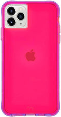 Case-Mate - Tough NEON - جراب لهاتف iPhone 11 Pro - مقاس 5.8 بوصة - وردي/أرجواني نيون