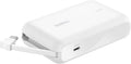 شاحن سريع من Belkin، محمول مع كابل مدمج 10K PD 20W - شحن سريع - توصيل طاقة C، شحن سريع لأجهزة iPhone وiPhone 16 Series وiPad Pro وGalaxy S24 والمزيد