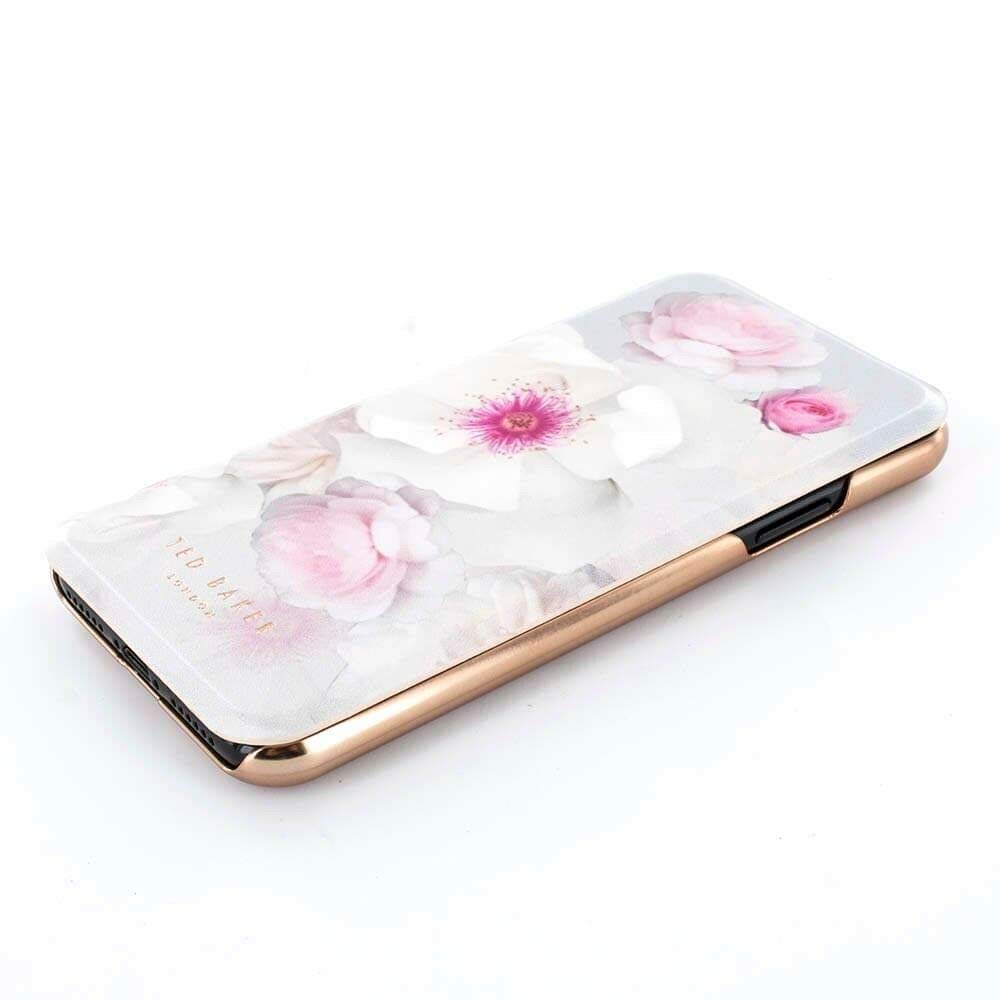 جراب مرآة من تيد بيكر لهاتف iPhone X من ناليبيس - رمادي تشيلسي 