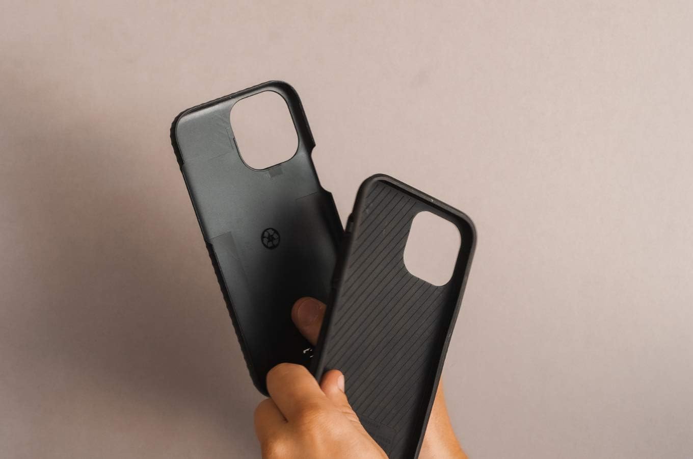 جراب Lander Vise مصمم لجراب iPhone 12 وغطاء جراب iPhone 12 PRO (6.1 بوصة) - أسود 
