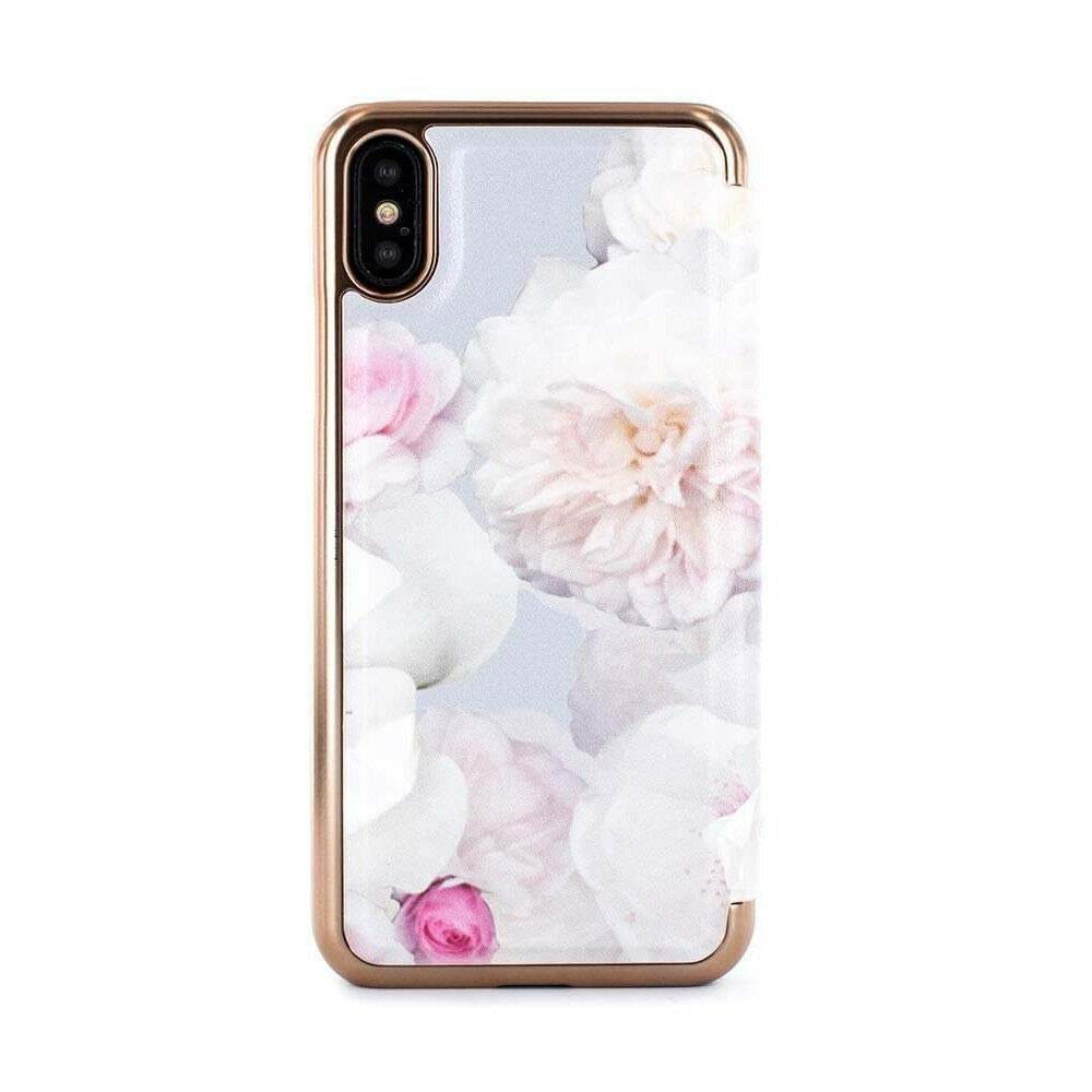 جراب مرآة من تيد بيكر لهاتف iPhone X من ناليبيس - رمادي تشيلسي 