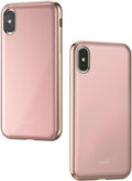 جراب Moshi iGlaze Pink Slim Fit للحماية من السقوط باللون الوردي 