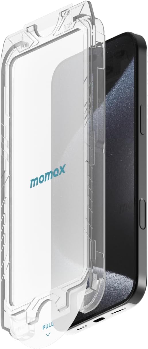 MOMAX IPHONE 16 PRO MAX 6.9 3D FULLY COVERED GLASS CLEAR