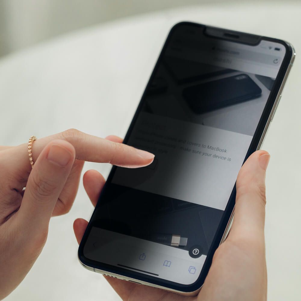 IonGlass Privacy Screen Protector for ‌iPhone 11 Pro, iPhone XS & iPhone X — Black