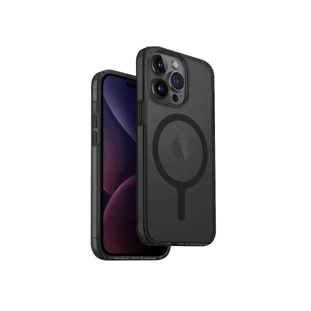 جراب UNIQ MagSafe Lifepro Xtreme لهاتف iPhone 15 Pro مقاس 6.1 بوصة، 8886463685310 - لون دخاني ثلجي